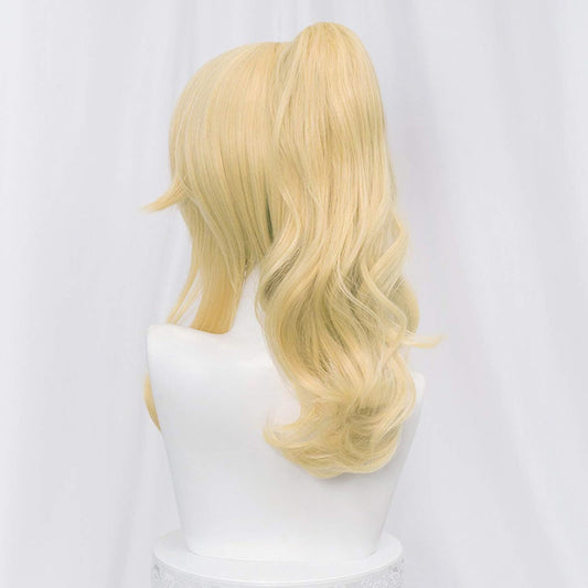 Slouchy Super Mary Princess Anime Ponytail Cos Wig