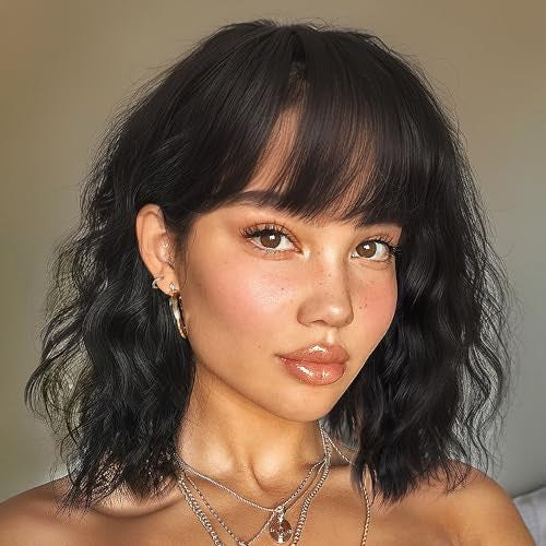 Female Water Ripple Curly Hair Chemical Fiber Head Wig Long Curls