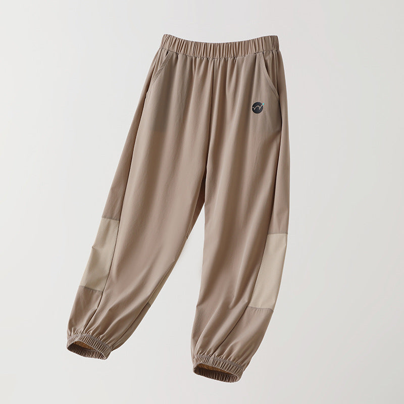 Children's Thin Trousers Summer Boys Medium Big Breathable Children's Pants