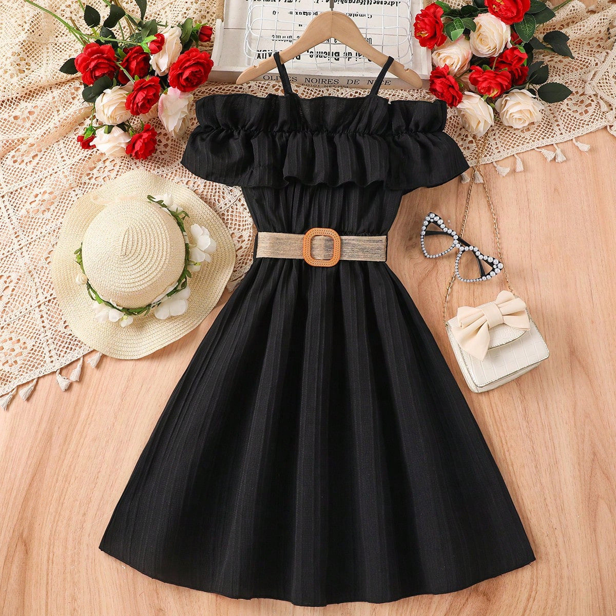Women's & Children's Skirts Summer Suspender Skirt Western Style Children's Dress