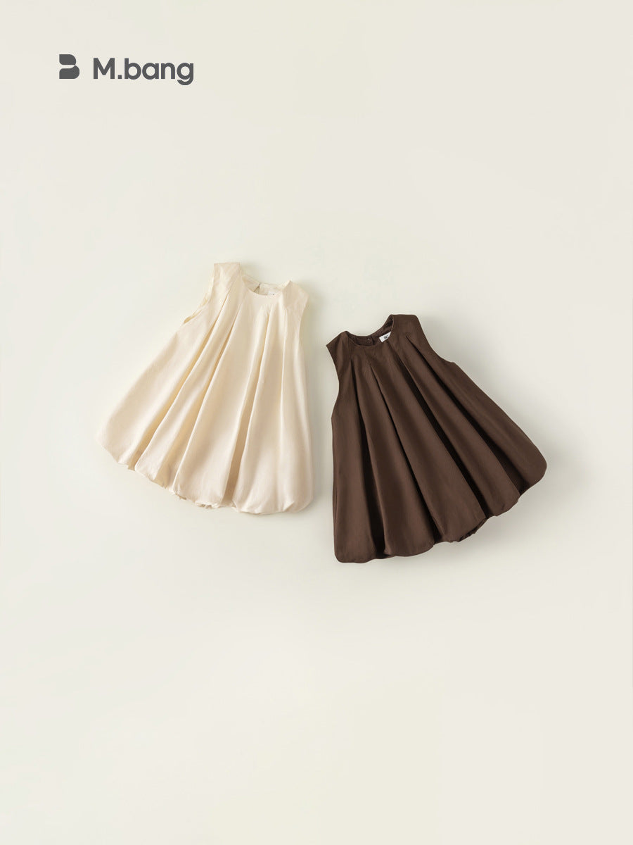 Children's Clothing Summer Korean Style Sleeveless Cotton Children's Dress