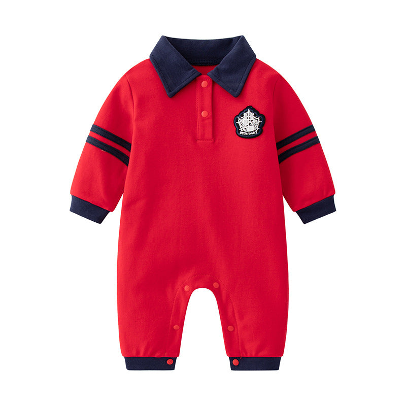 Born Infant Toddler Clothes Pure Cotton Super Cute Jumpsuit, Climbing Suit
