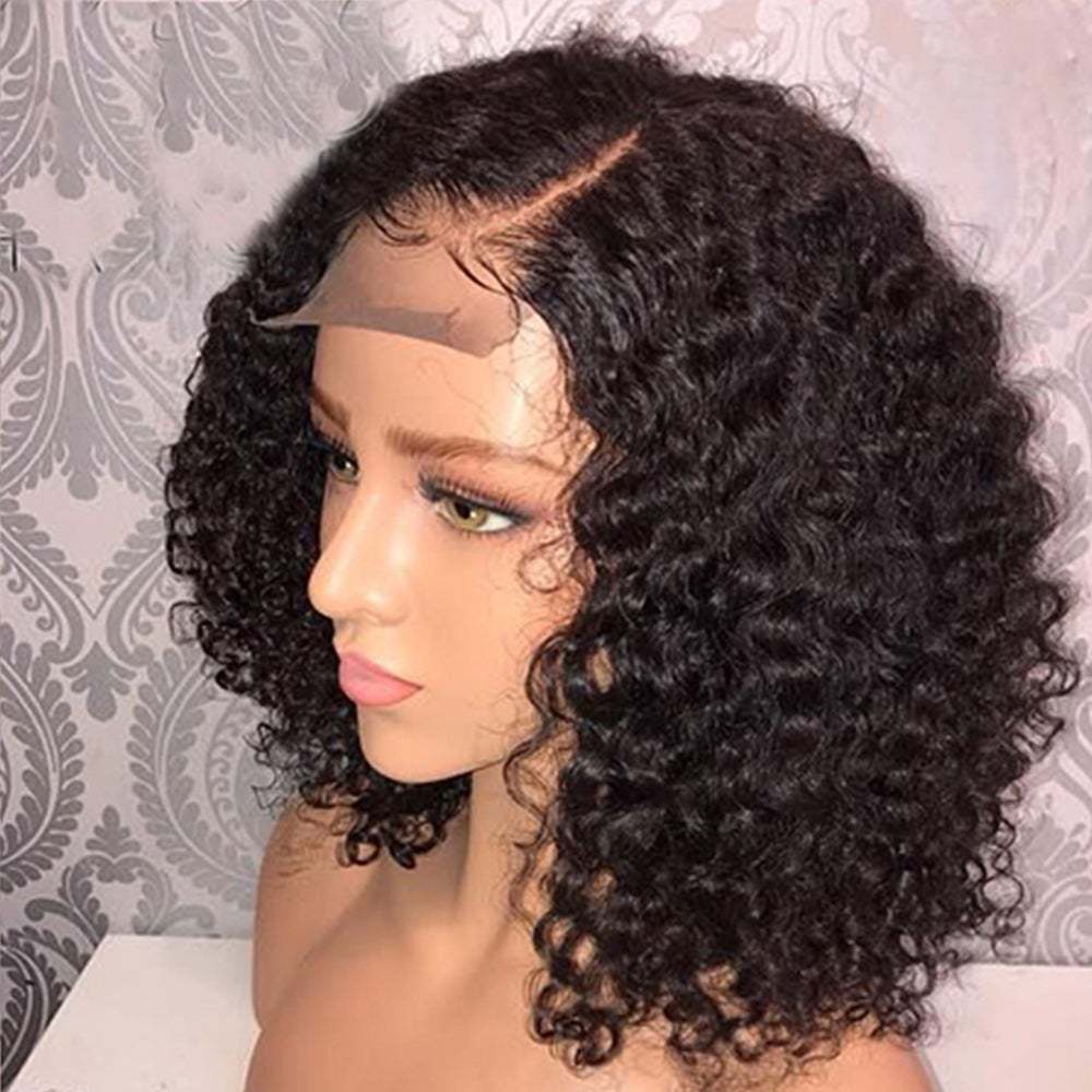 Women's African Small High Temperature Synthetic Wigs Wig Short Curly Hair