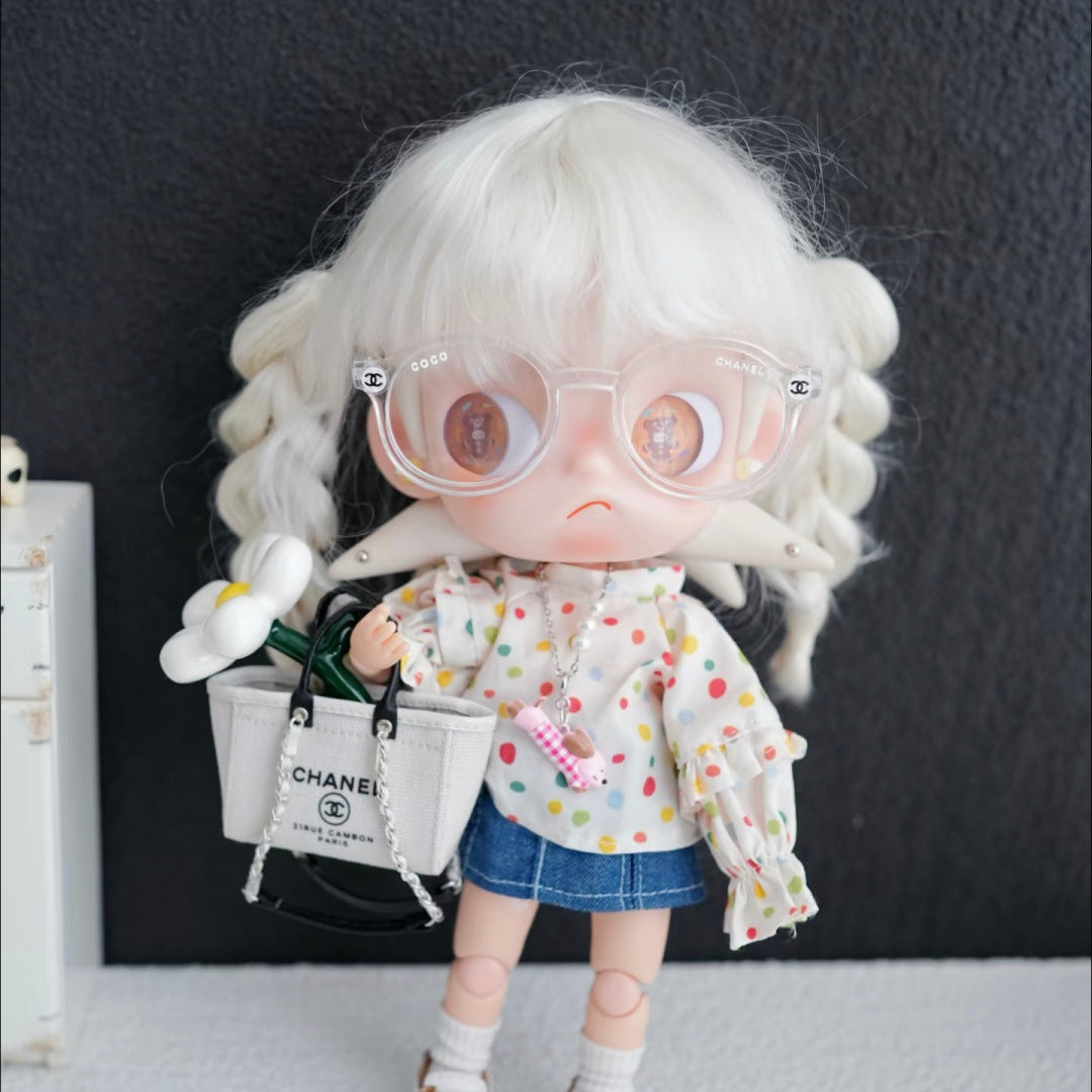 Zi Sister Yearned For Doll Clothes Decoration High Density Can Cos Wig