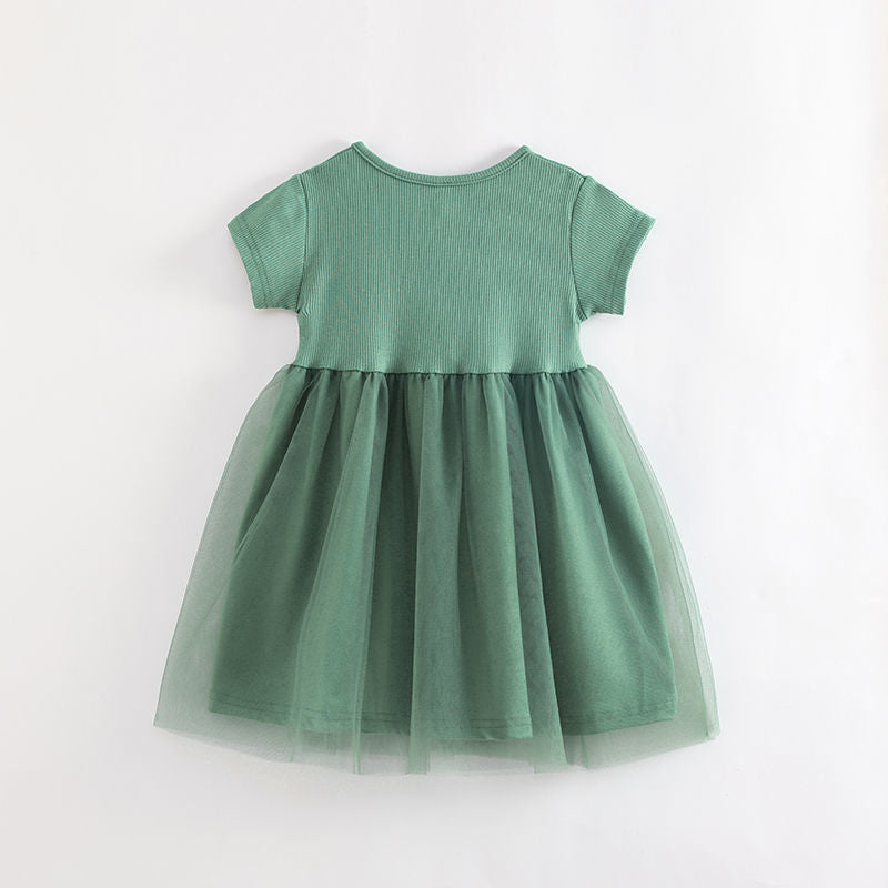 Skirt Summer Clothing Mesh Princess Gauze Children's Dress