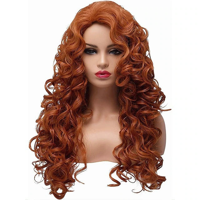 Legend Princess Merida Instant Noodle Curly Wig Long Curls
