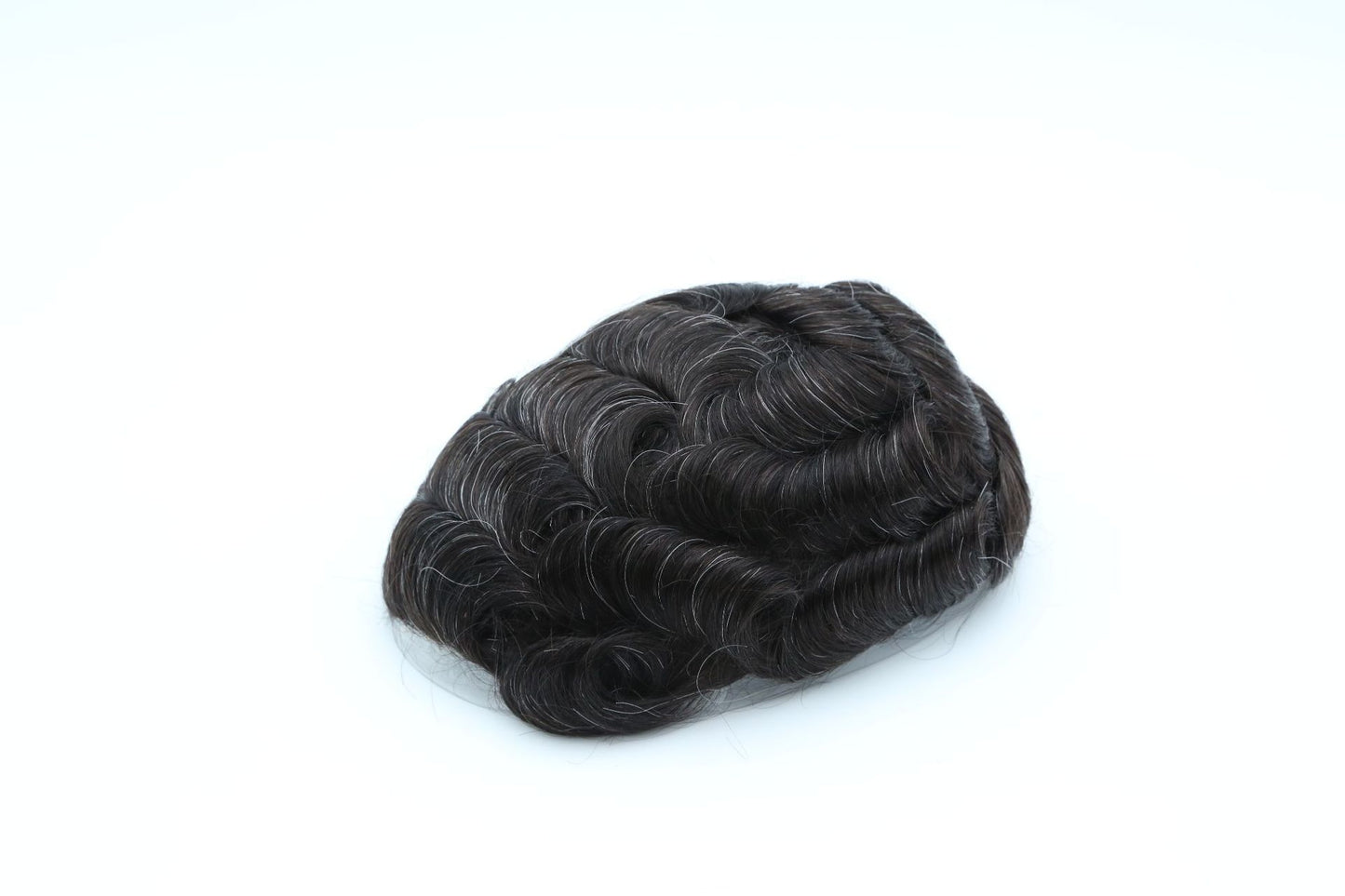 Men's Human Wigs Hair Piece Durable Men's Wig