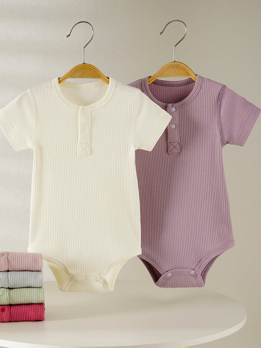 Rompers Short Sleeve Summer Born Clothes Triangle Jumpsuit, Climbing Suit