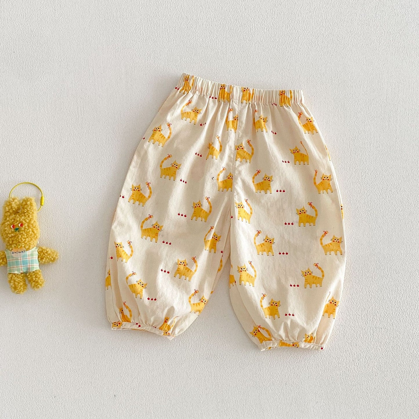 Cartoon Summer Anti Mosquito Cute Full Printed Rabbit Children's Pants