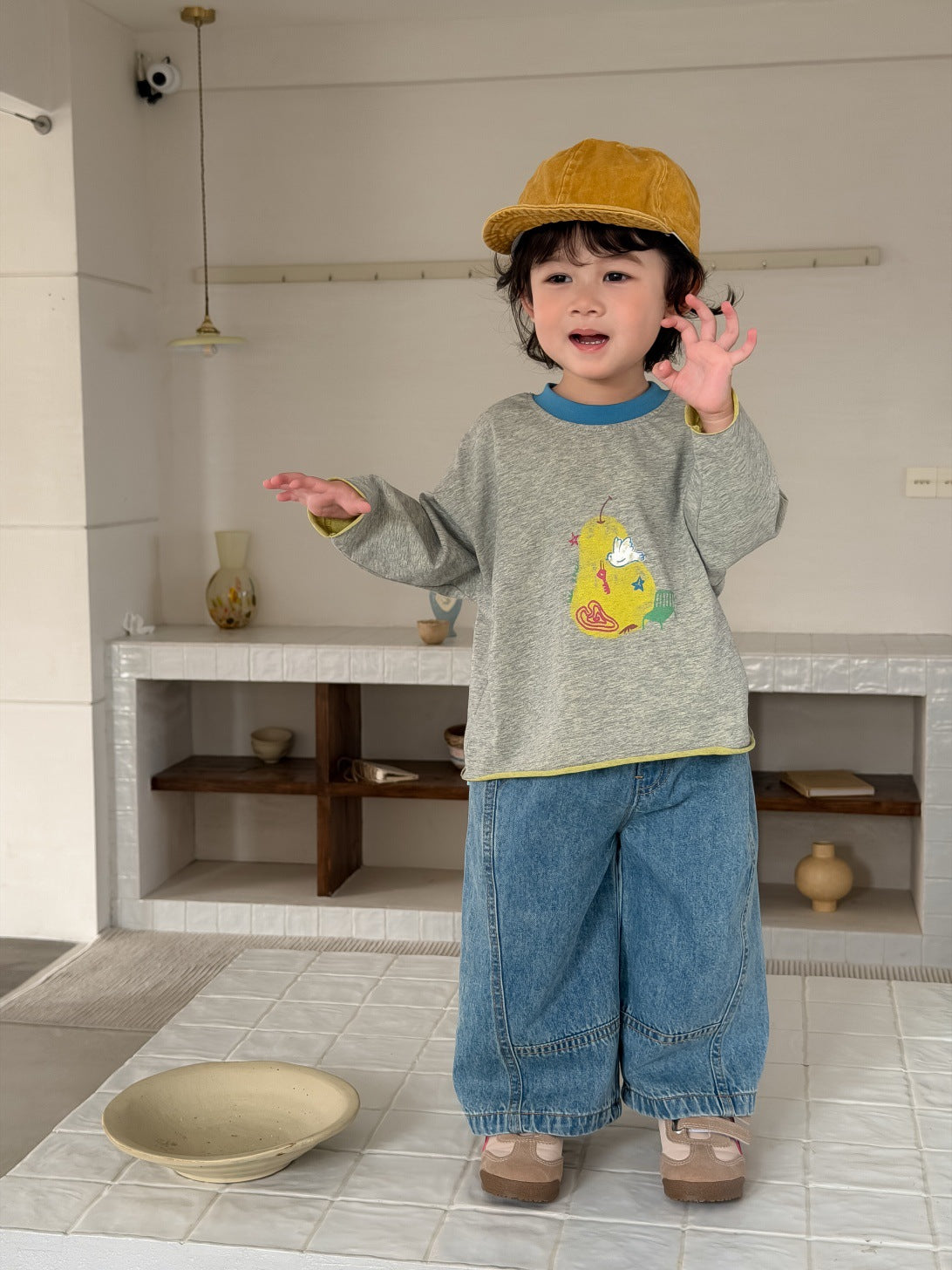 Children's Korean Style Spring Clothing Boy's Hoody Children's Suit