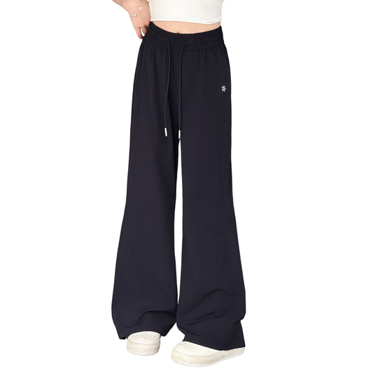 Children's Trousers Summer Thin Bell-bottom Older Clothes Ice Silk Children's Pants