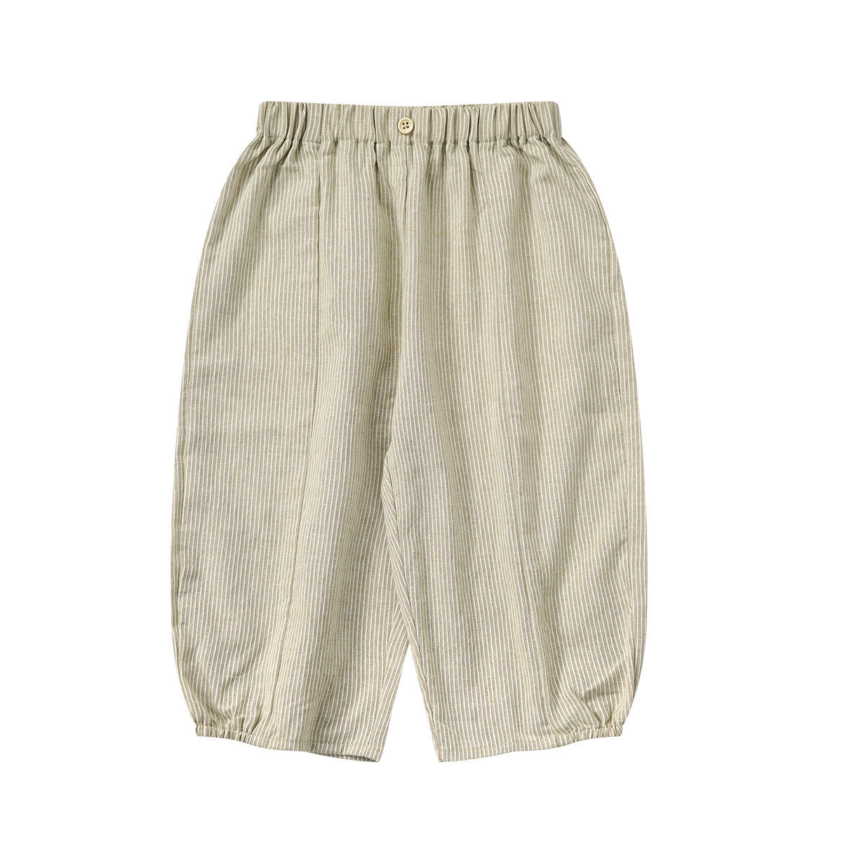Children's Coconut Island Rhythm Summer Cropped Solid Color Casual Children's Pants