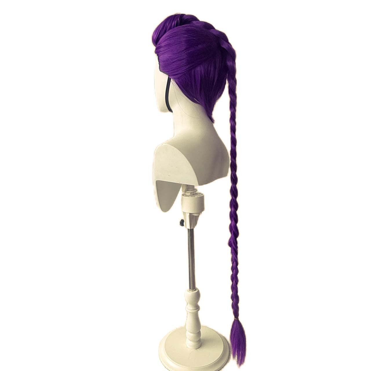Witch Hunting Group Purple Twist Braid Cos Wig