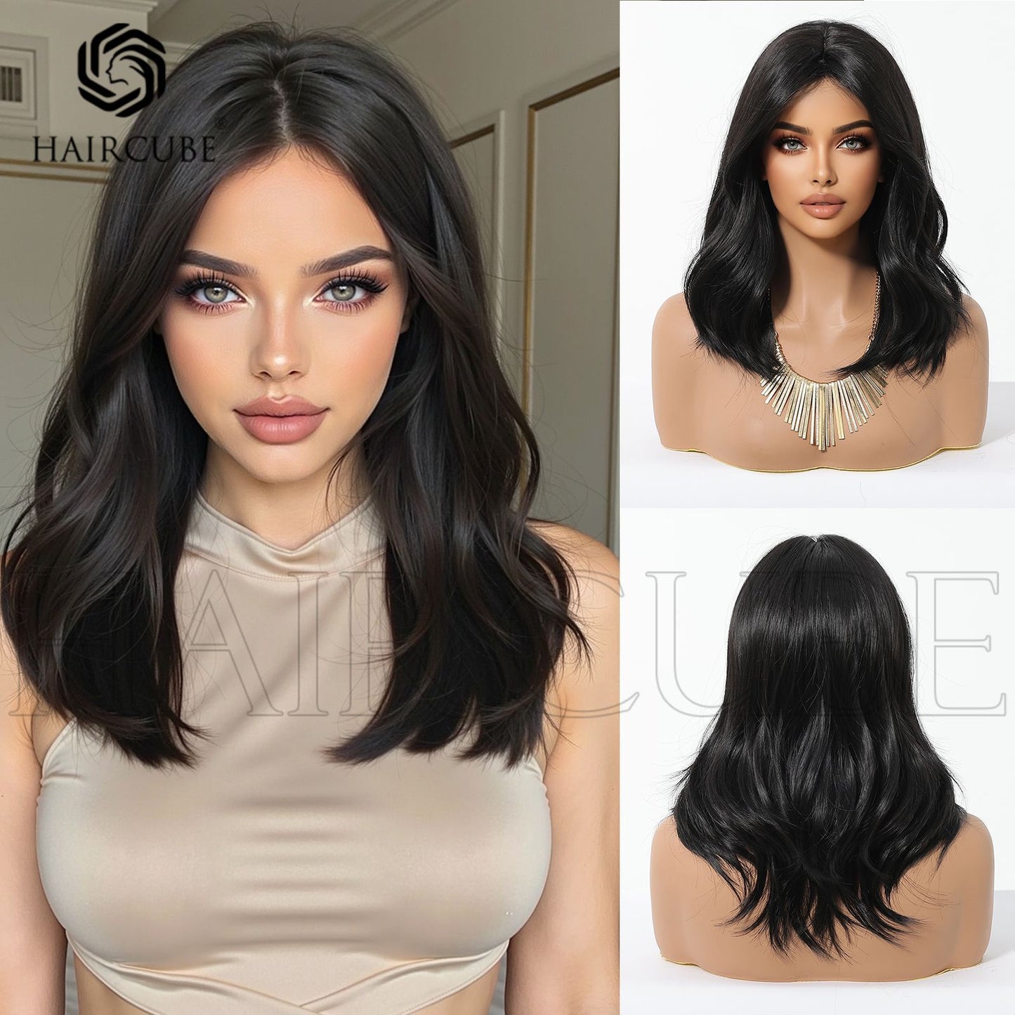 Women's Large Wave Curly Hair Fluffy Fashion Micro Wig Long Curls