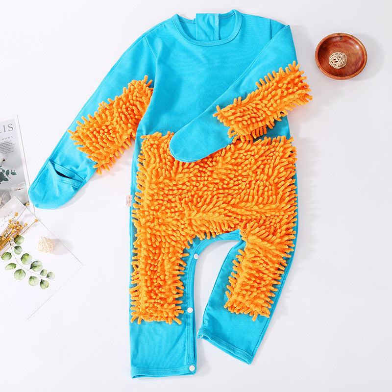 Stylish New Slouchy Mopping Crawling Gadget Jumpsuit, Climbing Suit