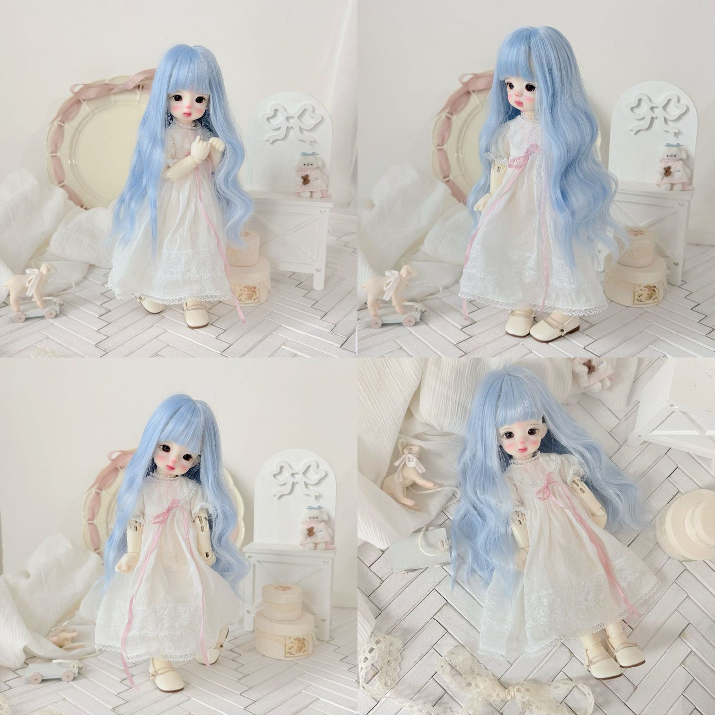 Doll For Points Soft Silk Bangs Small Cos Wig