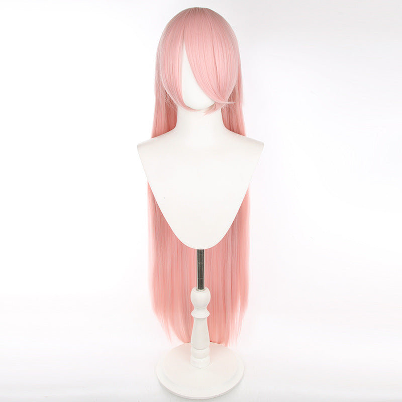 Universal Anime Long Straight Hair Mao Style Fiber Cos Wig
