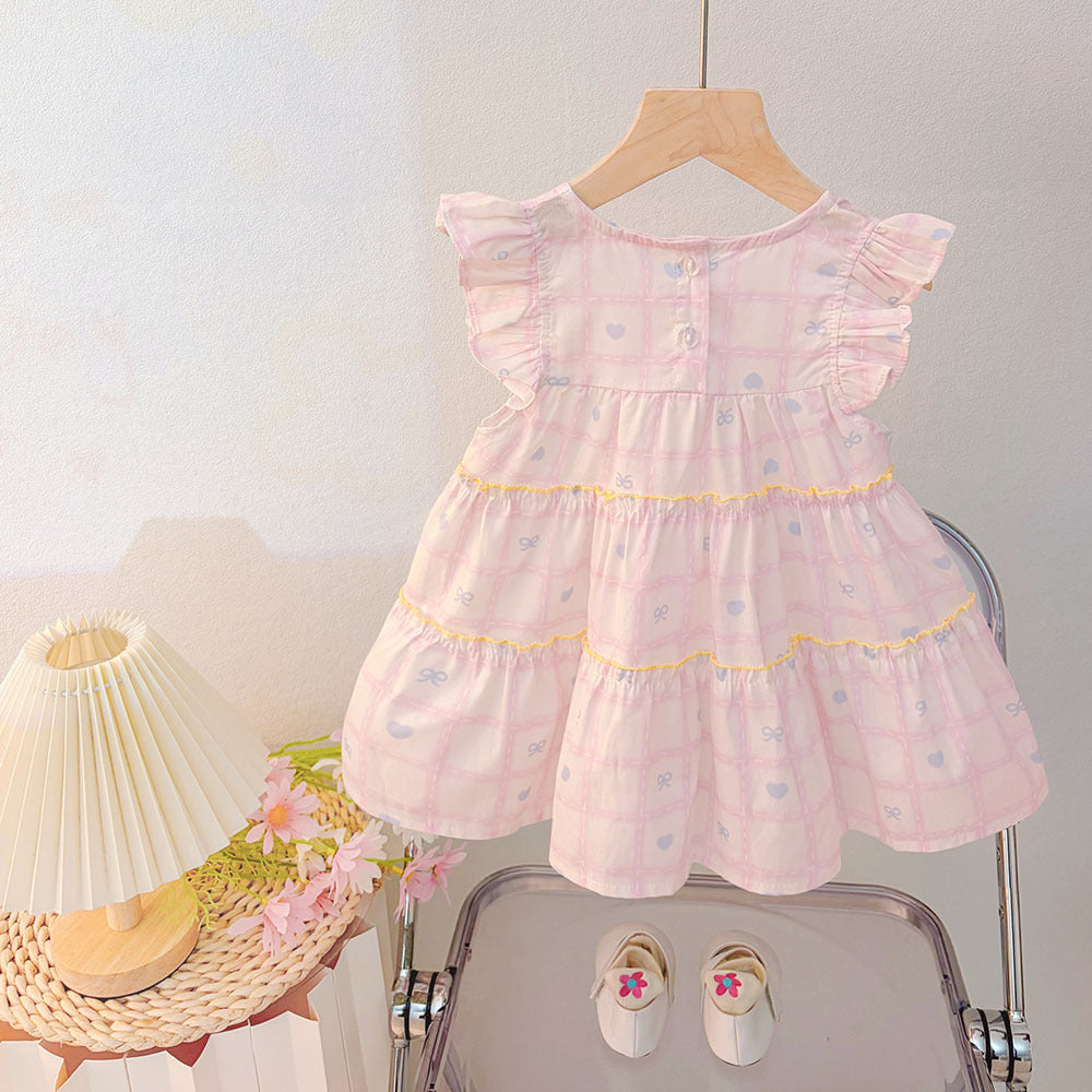 Children's Sweet Princess Summer Cute Fashion Live Children's Dress
