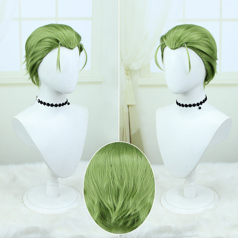 Fu Lilian Hair Simulated Scalp Fiber Mixed Cos Wig