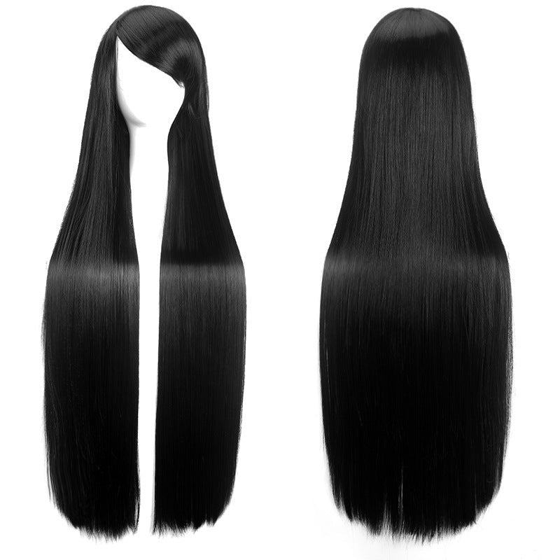 Classic Universal Color Hair Anime Fiber Long Straight Wig