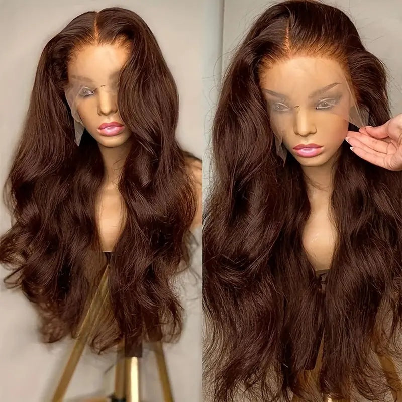 Front Lace Sheath Curly Hair Big Wig Long Curls