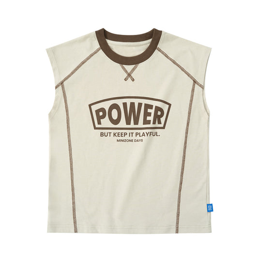 Older Summer Vest For Boys Cotton Sleeveless Children's T-shirt