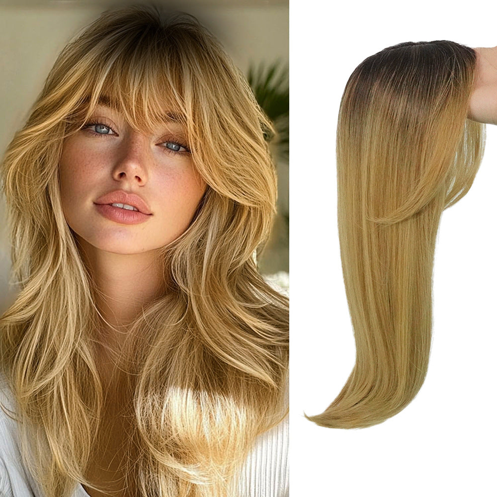 Hair Natural Simulation Head Supplementing Piece Invisible Seamless Pack Other Wig