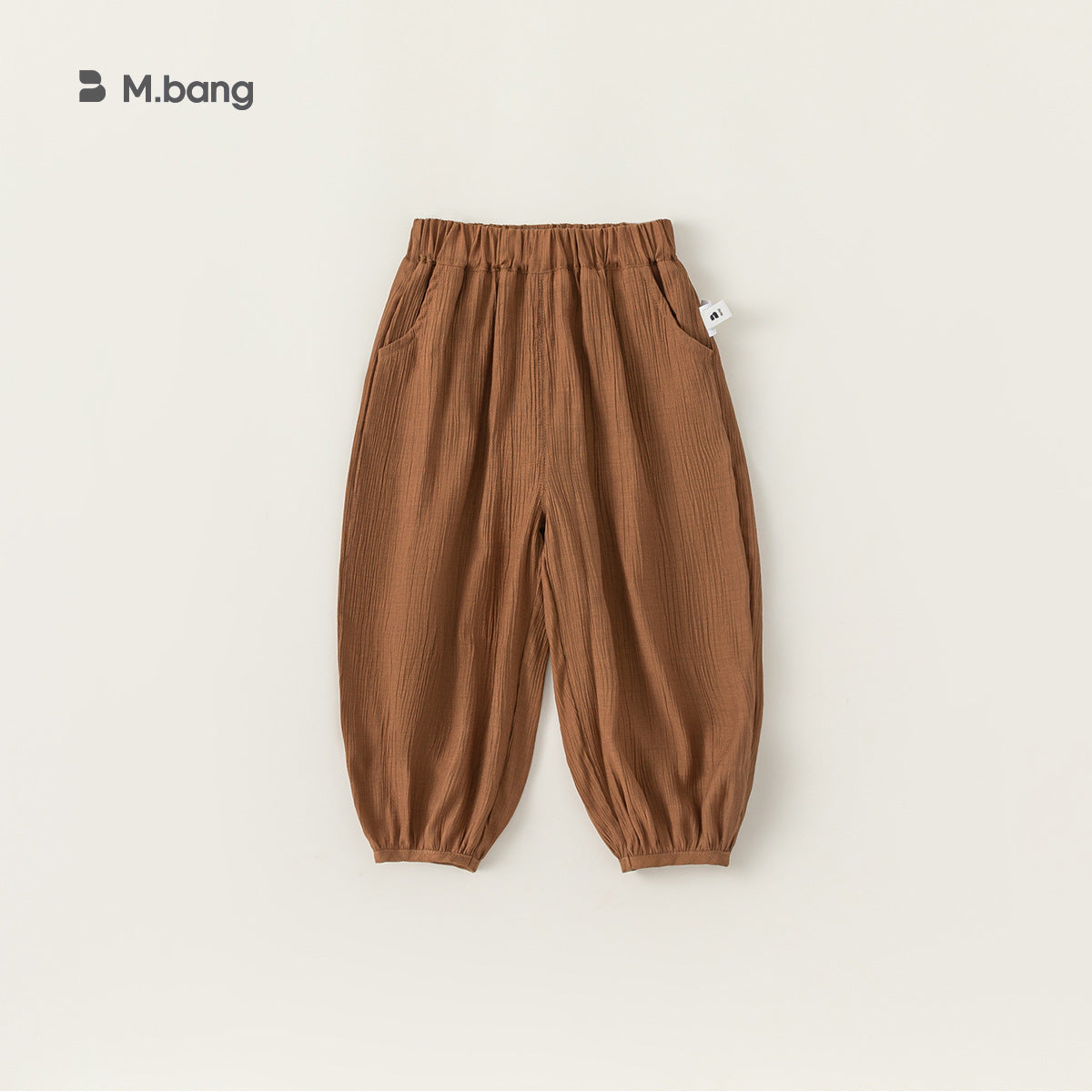 Children's Clothing Solid Color Bloomers Summer Indoor Air Conditioning Thin Children's Pants