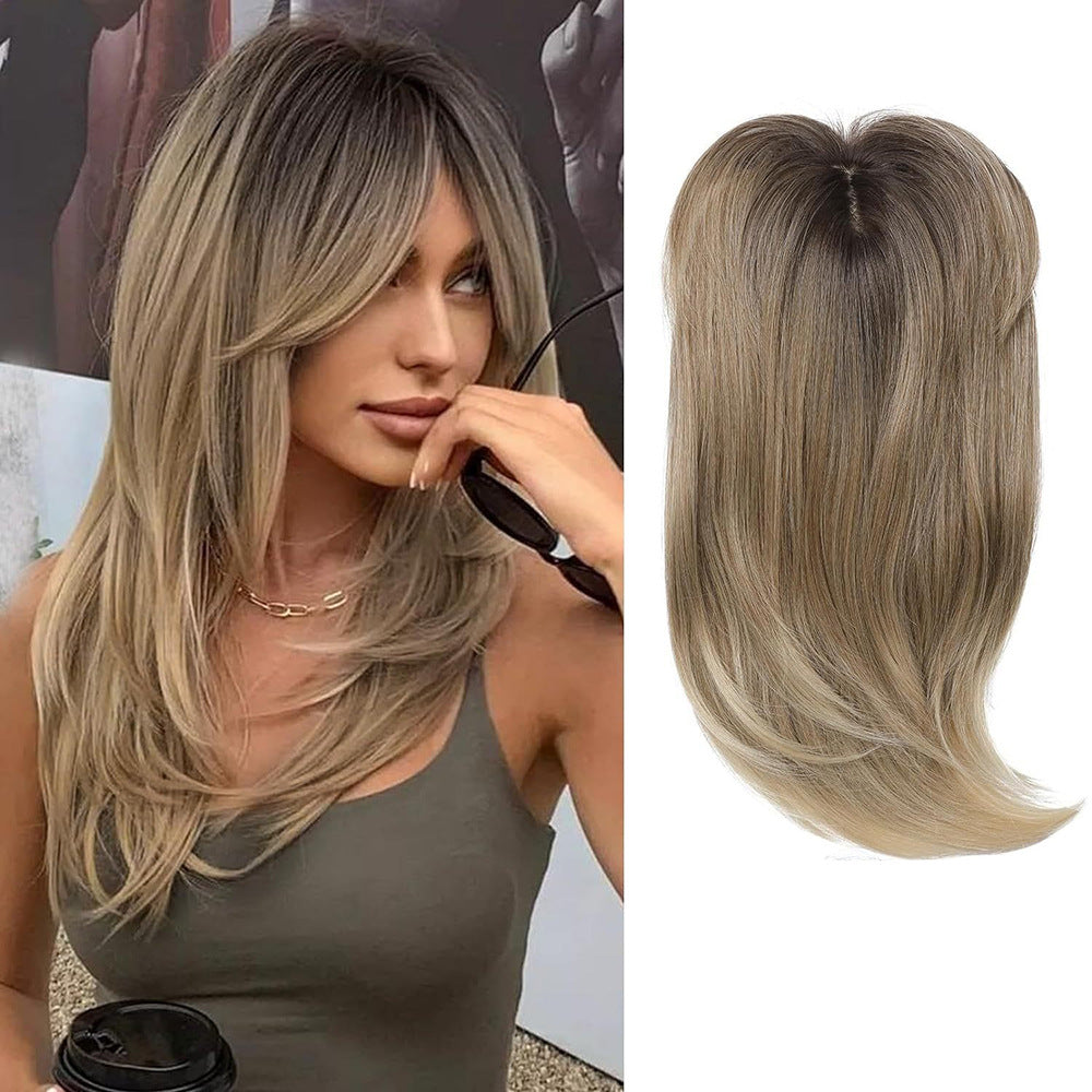 Cover Gray Hair Invisible Seamless Hairpiece Piece Chemical Fiber Bangs Other Wig