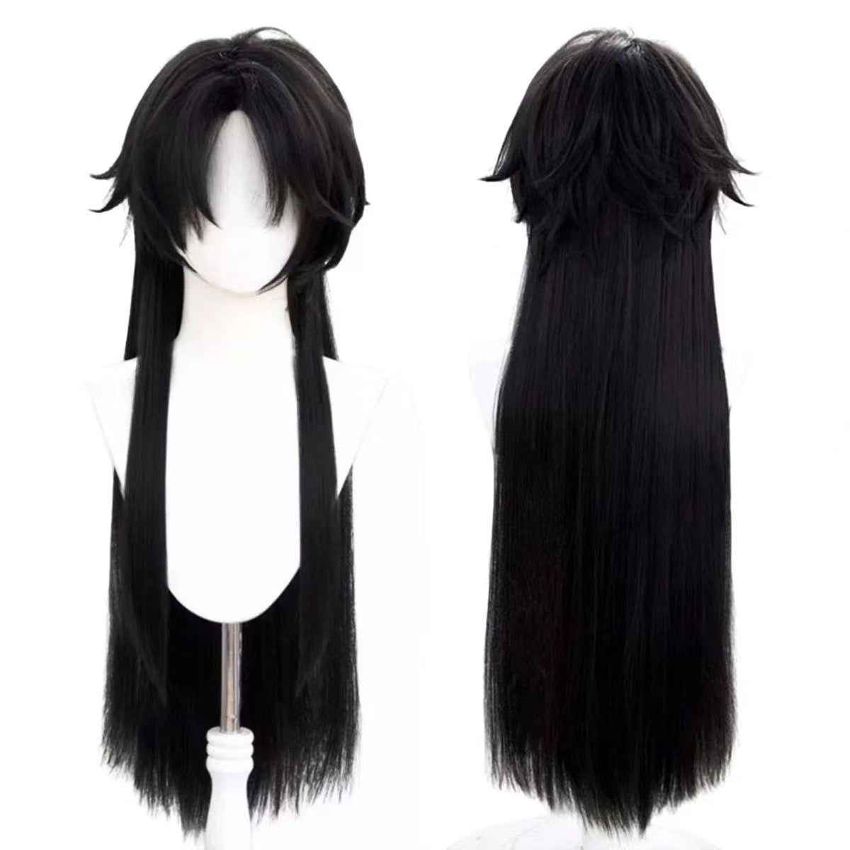 God Captain Long Hair Fool Chief Cos Wig