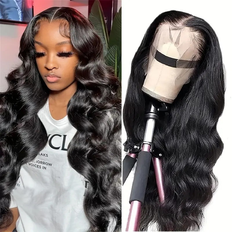 Fashion Front Lace Natural Big Wave Wig Long Curls