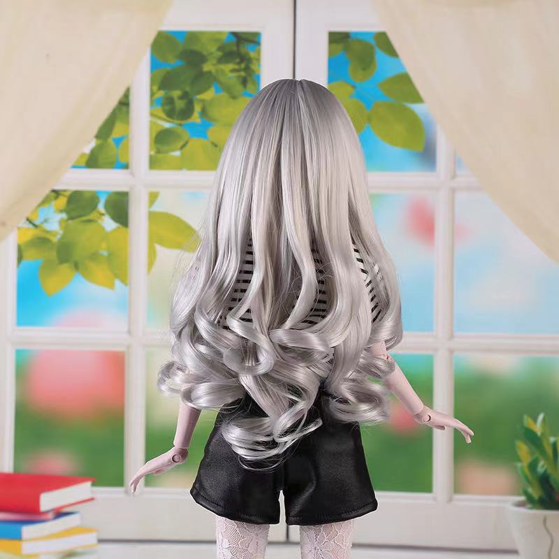 Silk Straight Bangs Medium Long Hair Other Wig