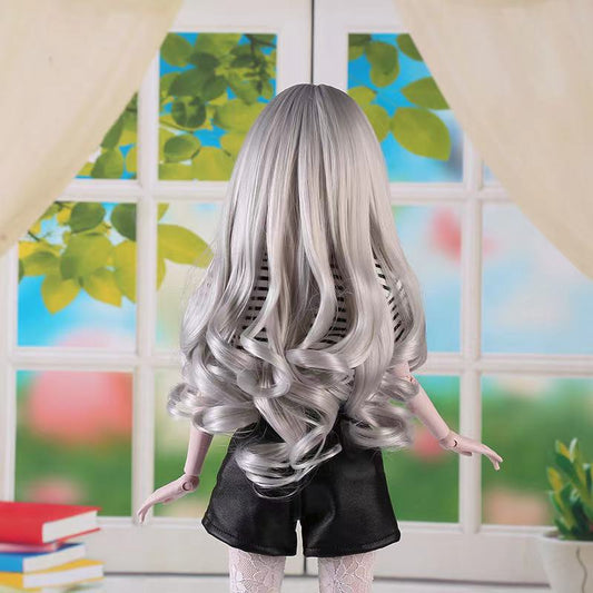 Silk Straight Bangs Medium Long Hair Other Wig