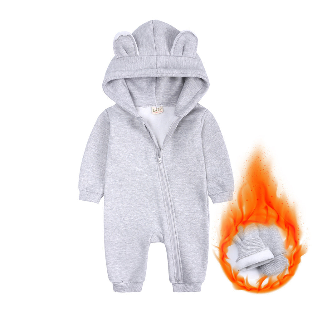 Jumpsuit Outwear Thickening Thermal Romper Born Jumpsuit, Climbing Suit