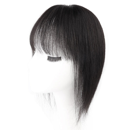 Female Head Hair Supplementing Piece One Fluffy Natural Cover Wig