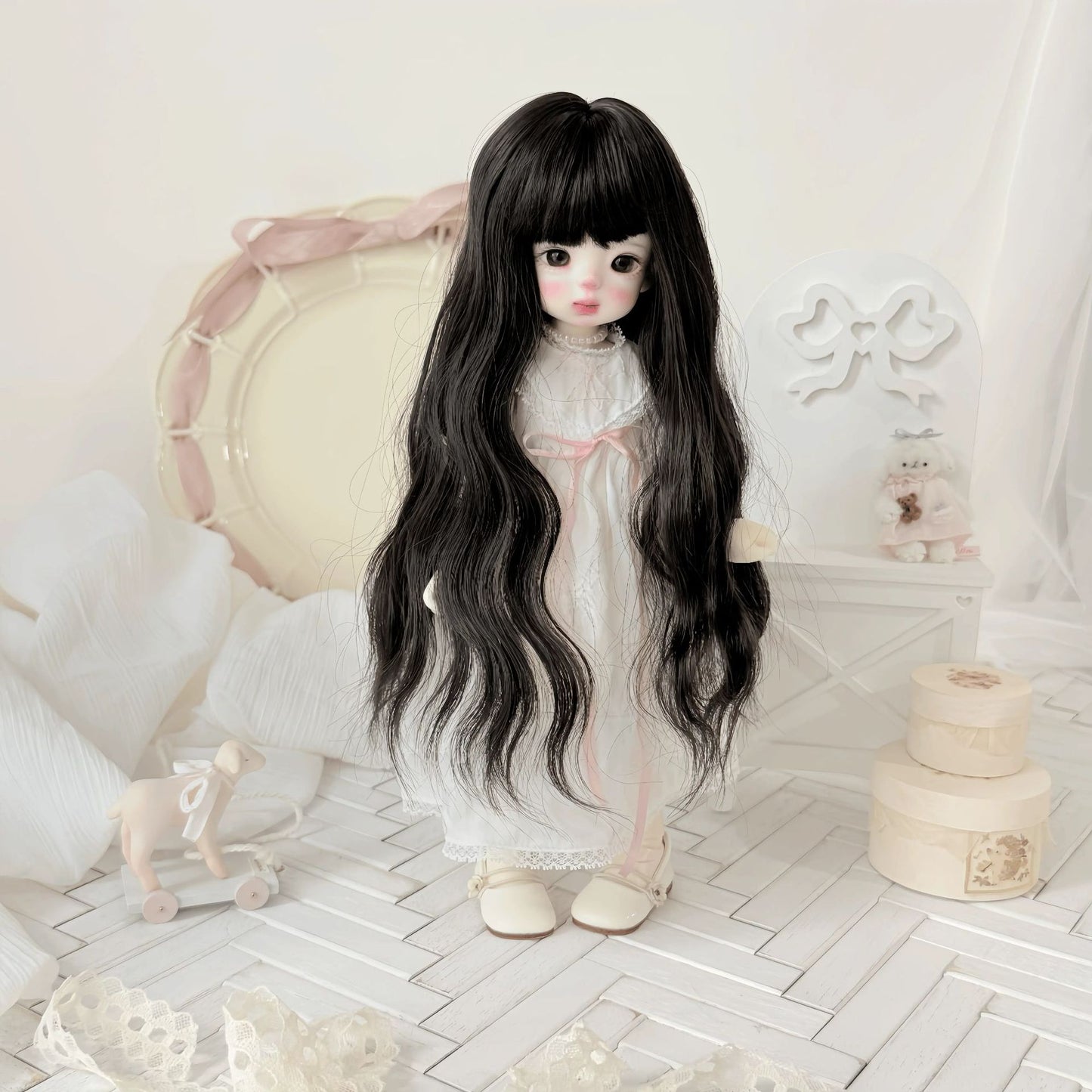 Doll For Points Soft Silk Bangs Small Cos Wig