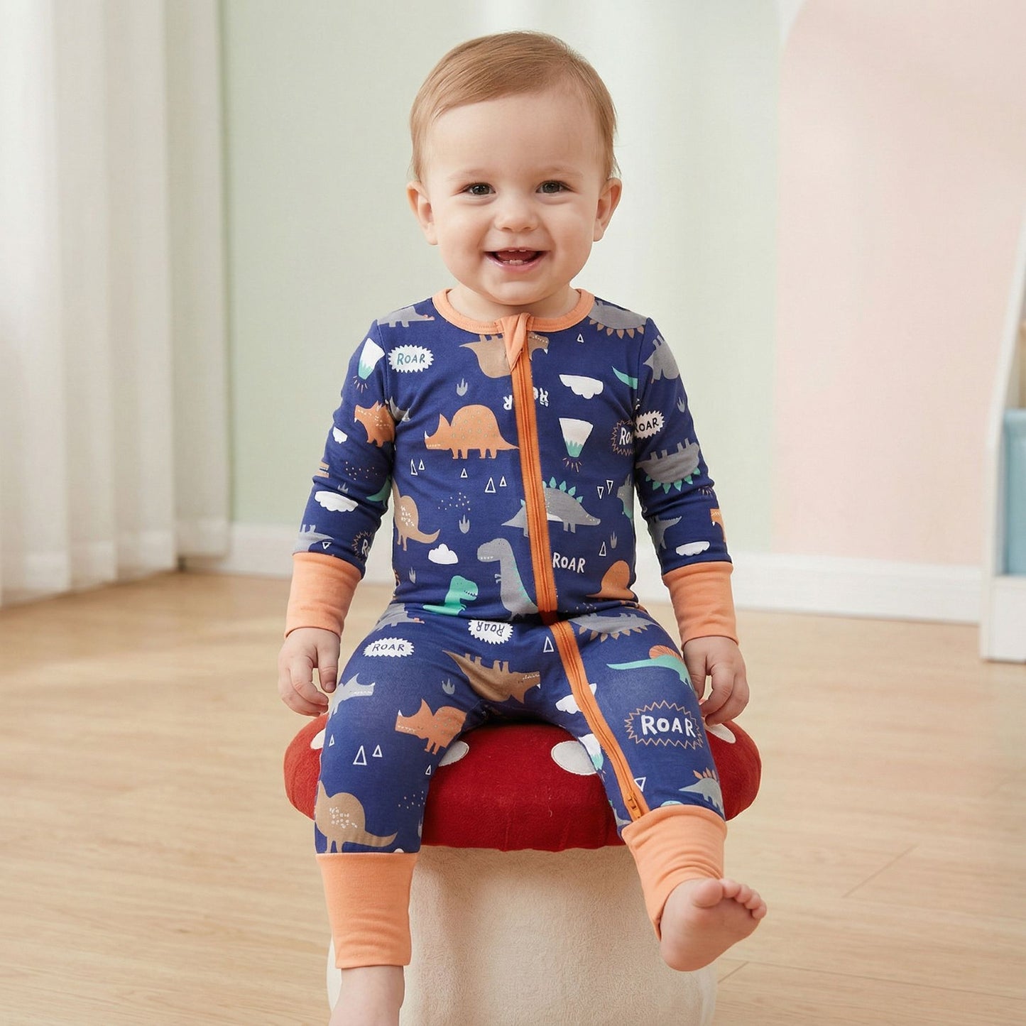 Fiber Long-sleeved Jumpsuit Class Four Zipper Jumpsuit, Climbing Suit