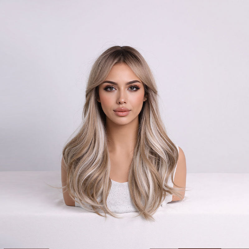 Women's Micro Roll Cool High-grade Hair Chemical Wig Long Curls