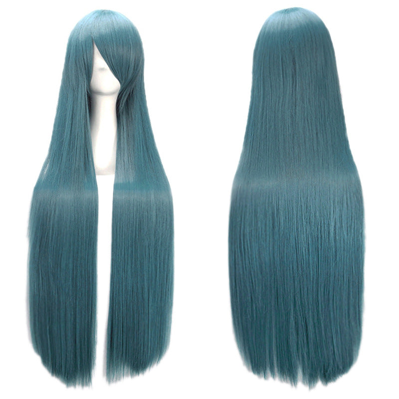 Classic Universal Color Hair Anime Fiber Long Straight Wig