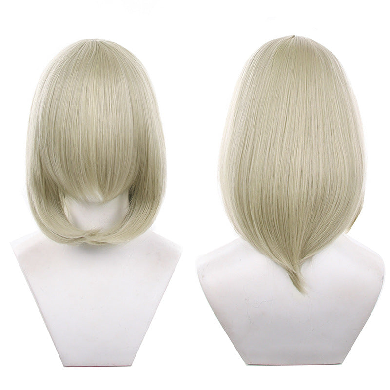 Universal Inner Button Hair Female Scalp Shape Cos Wig