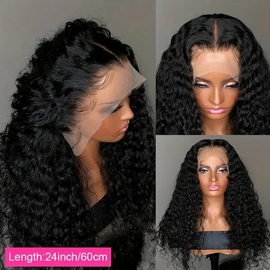Lace Female African Wigs With Small Curly Hair Wig Long Curls