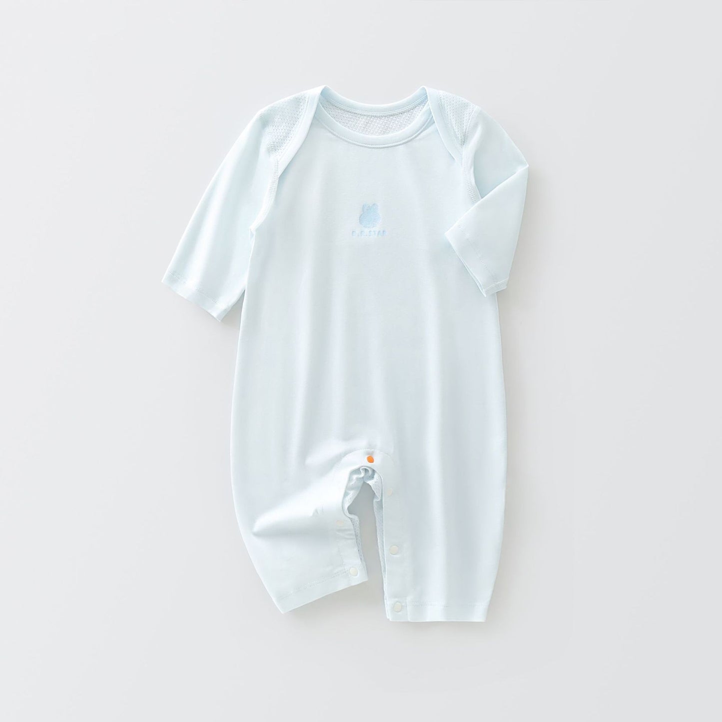 Children's Three Pieces Infant Rompers Summer Thin Cotton Jumpsuit, Climbing Suit