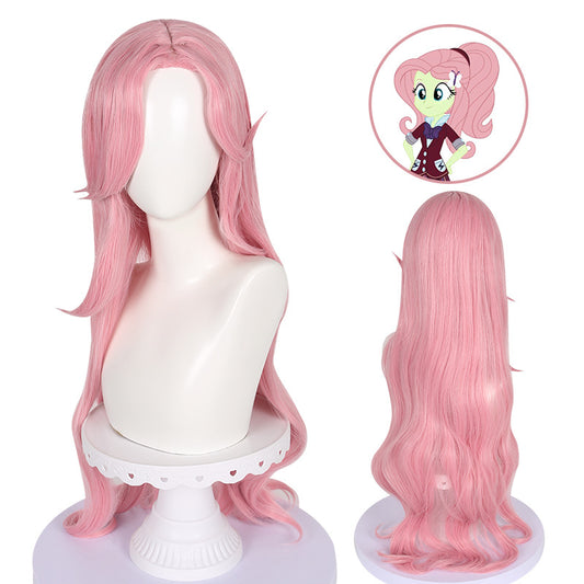 Cardamom My Little Pony Butterfly Soft Princess Fluffy Big Wave Cos Wig