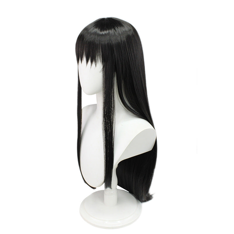 Art Magi Flame Fiber Anime Black Universal Long Cos Wig