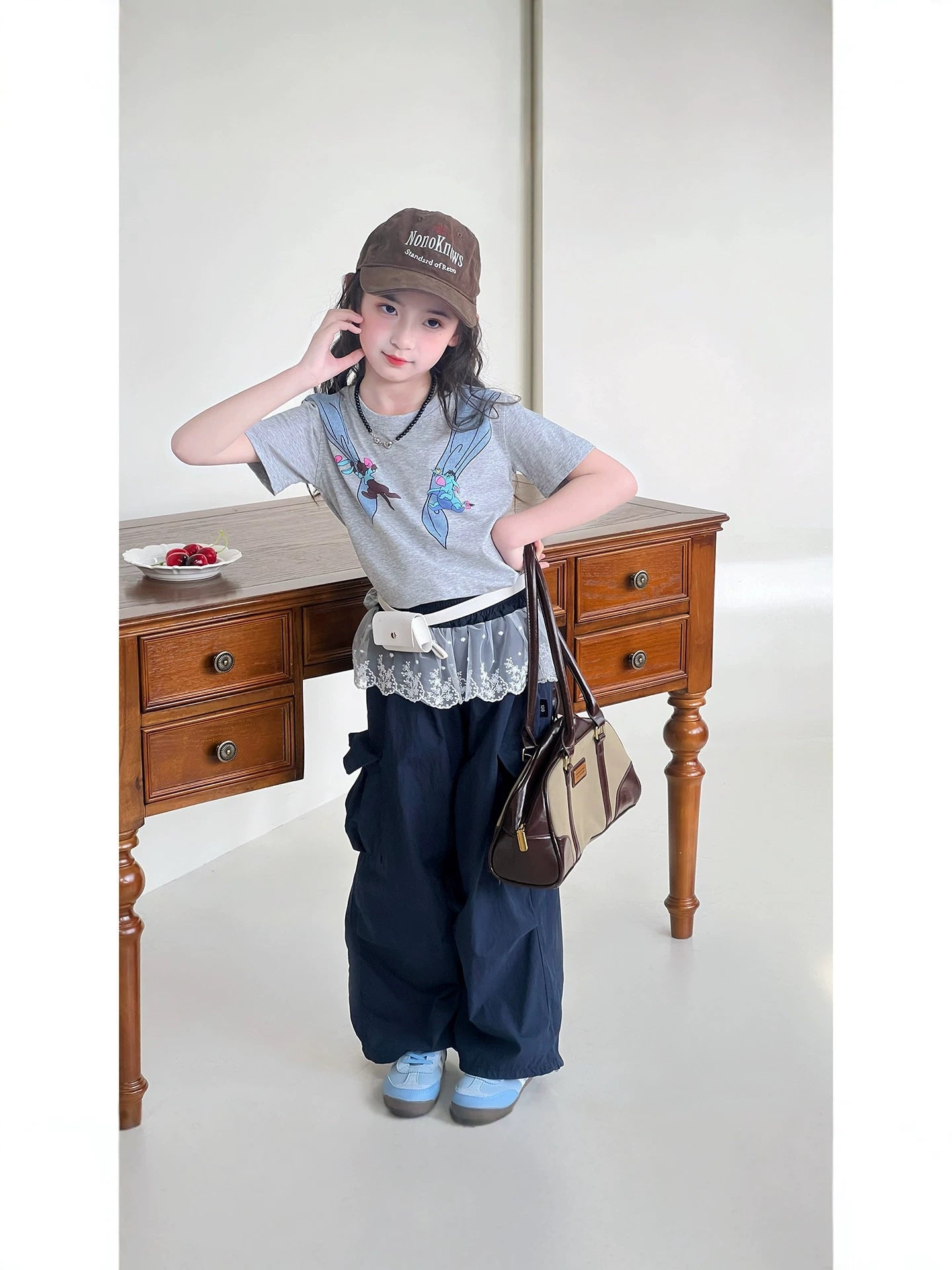 Overalls Summer Loose Casual Fashion Stitching Children's Pants