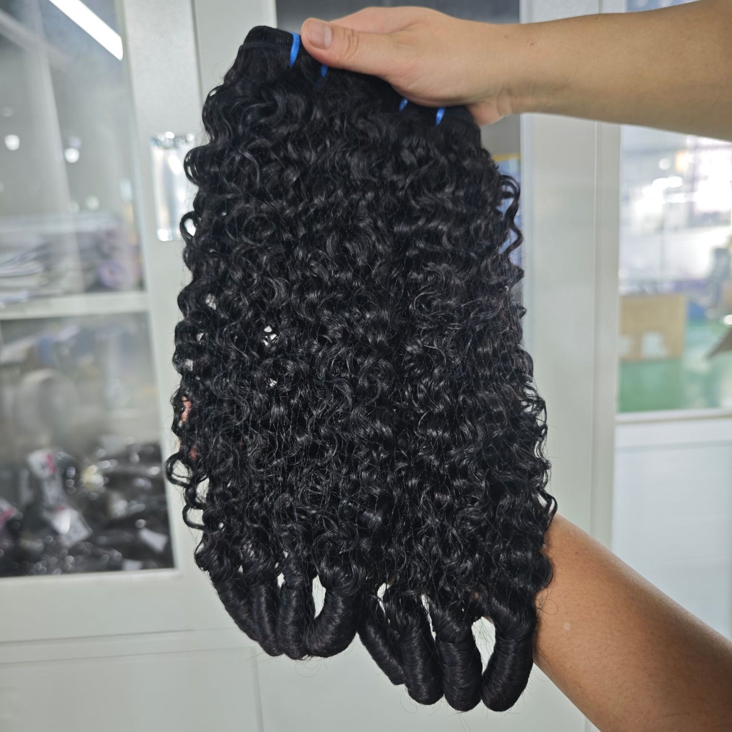 Innovative Stylish Slouchy Volume Human Weft Real Hair Wig