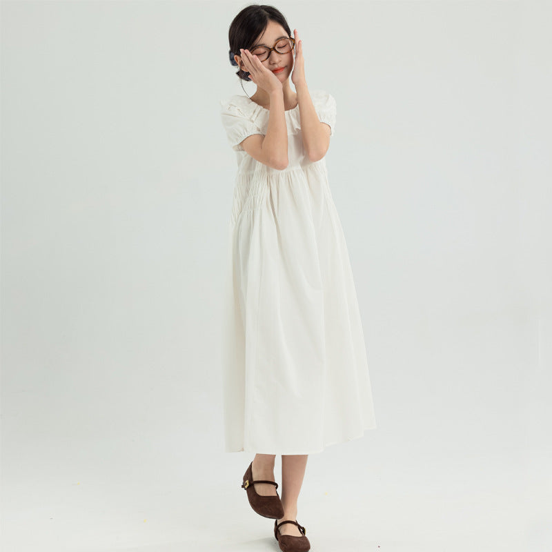 Teens Short Sleeve Skirt Lace Doll Children's Dress