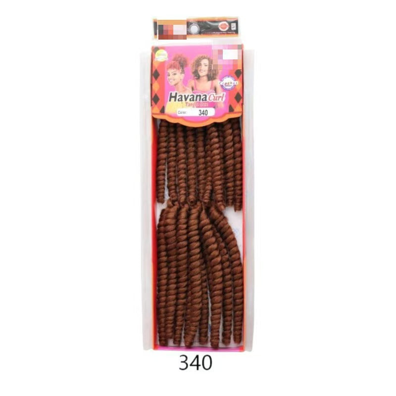 Spring Small Curly Hair Low Temperature Silk Chemical Fiber Wig Long Curls