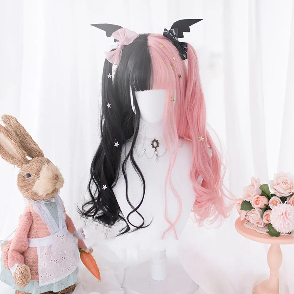Female Big Wave Long Curly Hair Anime Other Wig