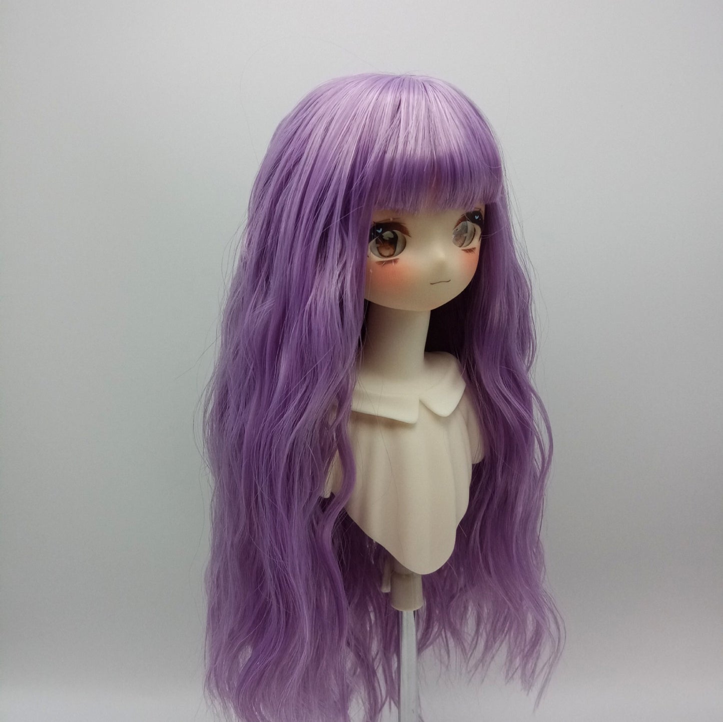 Doll Soft Fiber Hair Points Waves Wig Long Curls